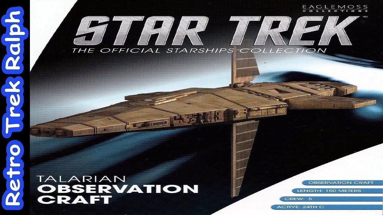Star Trek Official Starship Collection By Eaglemoss/Hero Collector. Issue Bonus 33. Talarian Craft