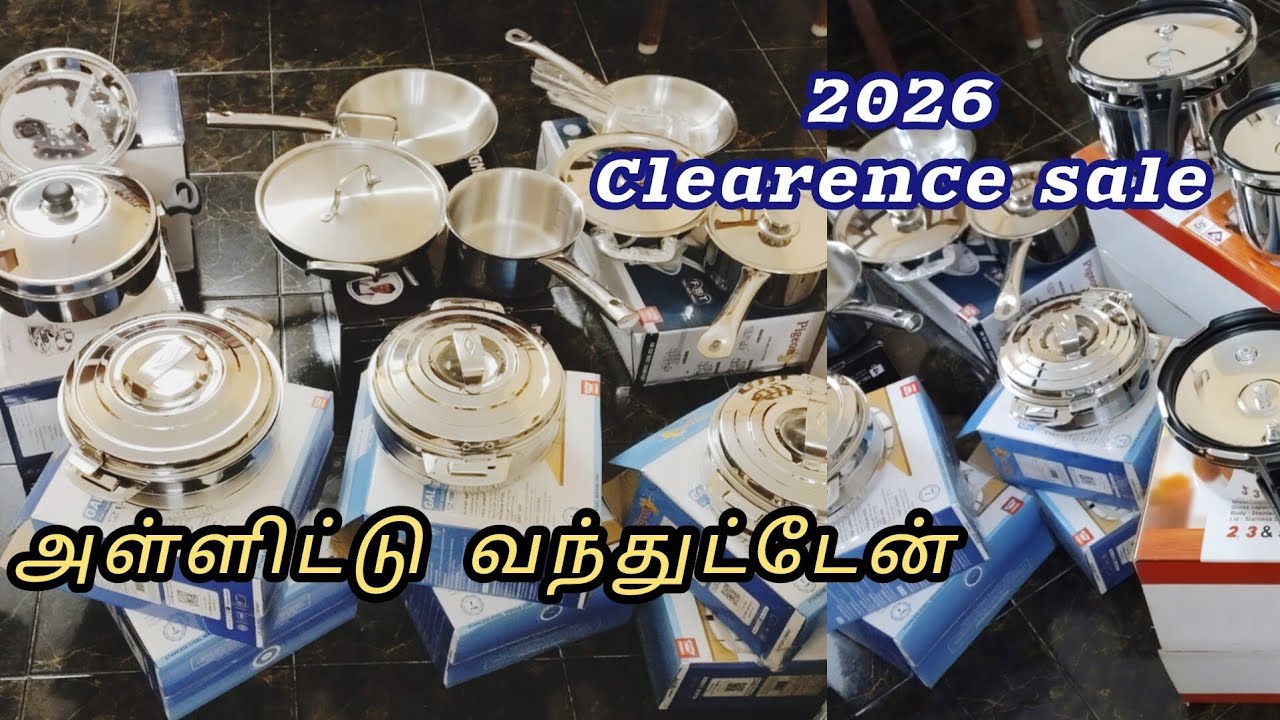  2026 clearance sale வாங்கிட்டு வரல அள்ளிட்டு வந்துட்டேன் 50% to 70% offer 