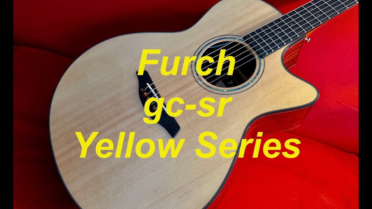 Furch Yellow GC-SR: la “Bugatti” de las Guitarras