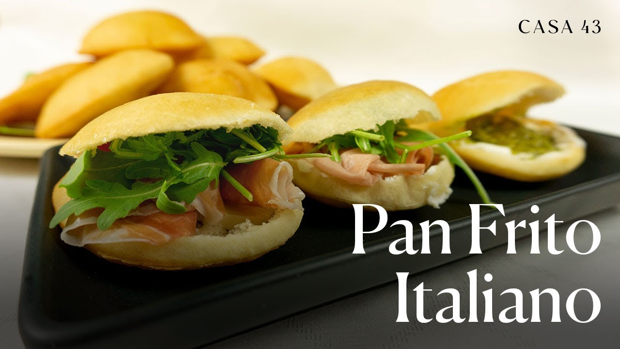 Pan frito italiano | Suave, crocante y perfecto para rellenar!
