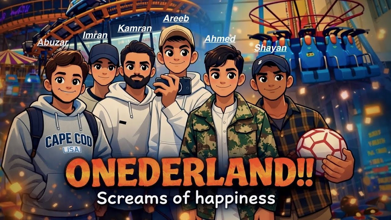 We are going Onederland🥰in Luckyone mall, Karachi🔰❤️