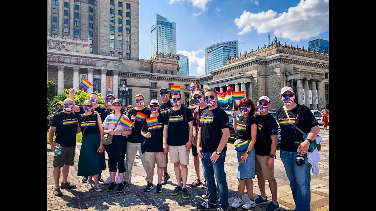 US embassy tells Poland LGBTQIA+ inclusion = $$$