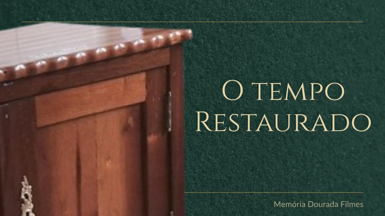 Quando a madeira guarda histórias | Restauração completa de móvel antigo em madeira de lei