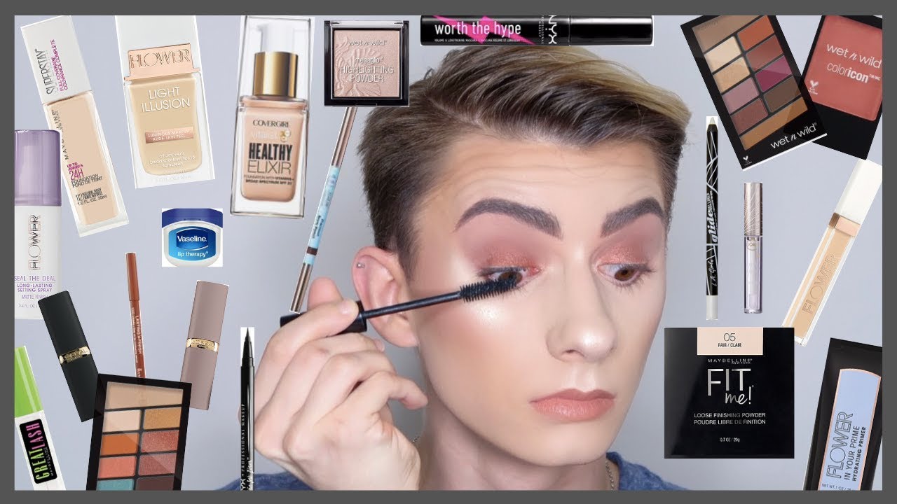 Full Face of Drugstore Favorites 2018! | Flower Beauty, WetNWild, Maybelline + More | Austin Taylor