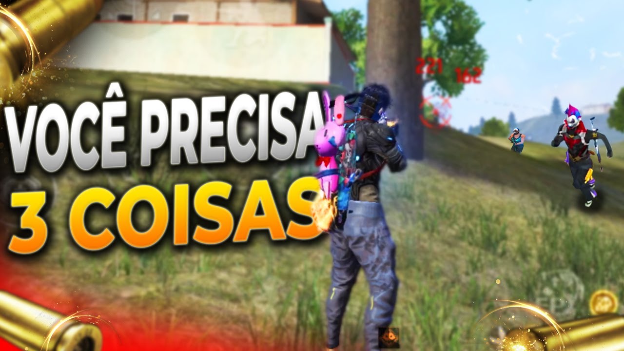 COMO EVOLUIR NO FREE FIRE?! 3 COISAS QUE VOCÊ PRECISA SABER! FREE FIRE DICAS