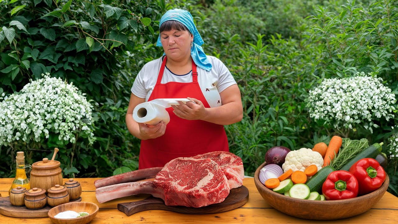 A Hardworking Day in a Ukrainian Village: Salo, Tushonka & Farm Chores