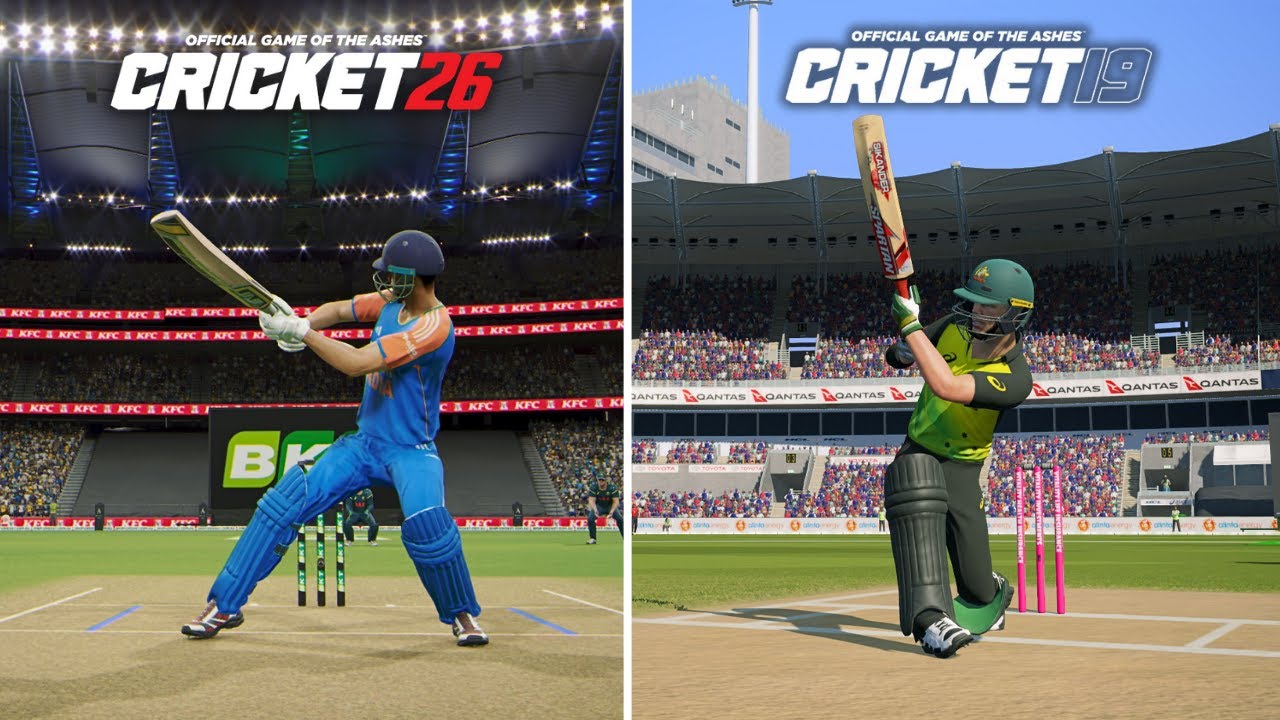 Сравнение игр Cricket 26 и Cricket 19 | Какая игра лучше?