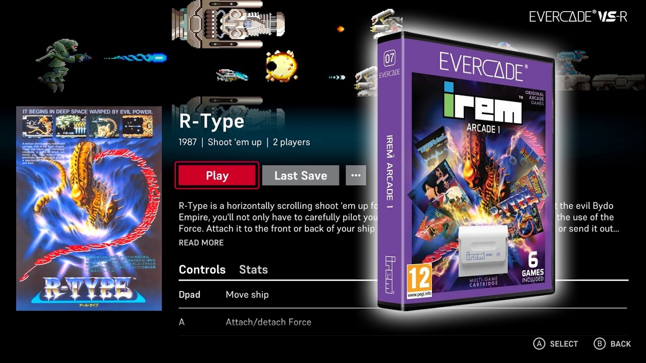 Evercade iREM ARCADE 1 by iREM - Play and Chat
