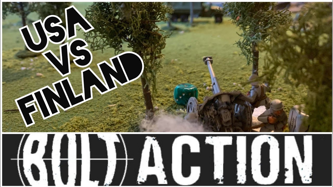 Finland Vs USA - Bolt Action Battle Report