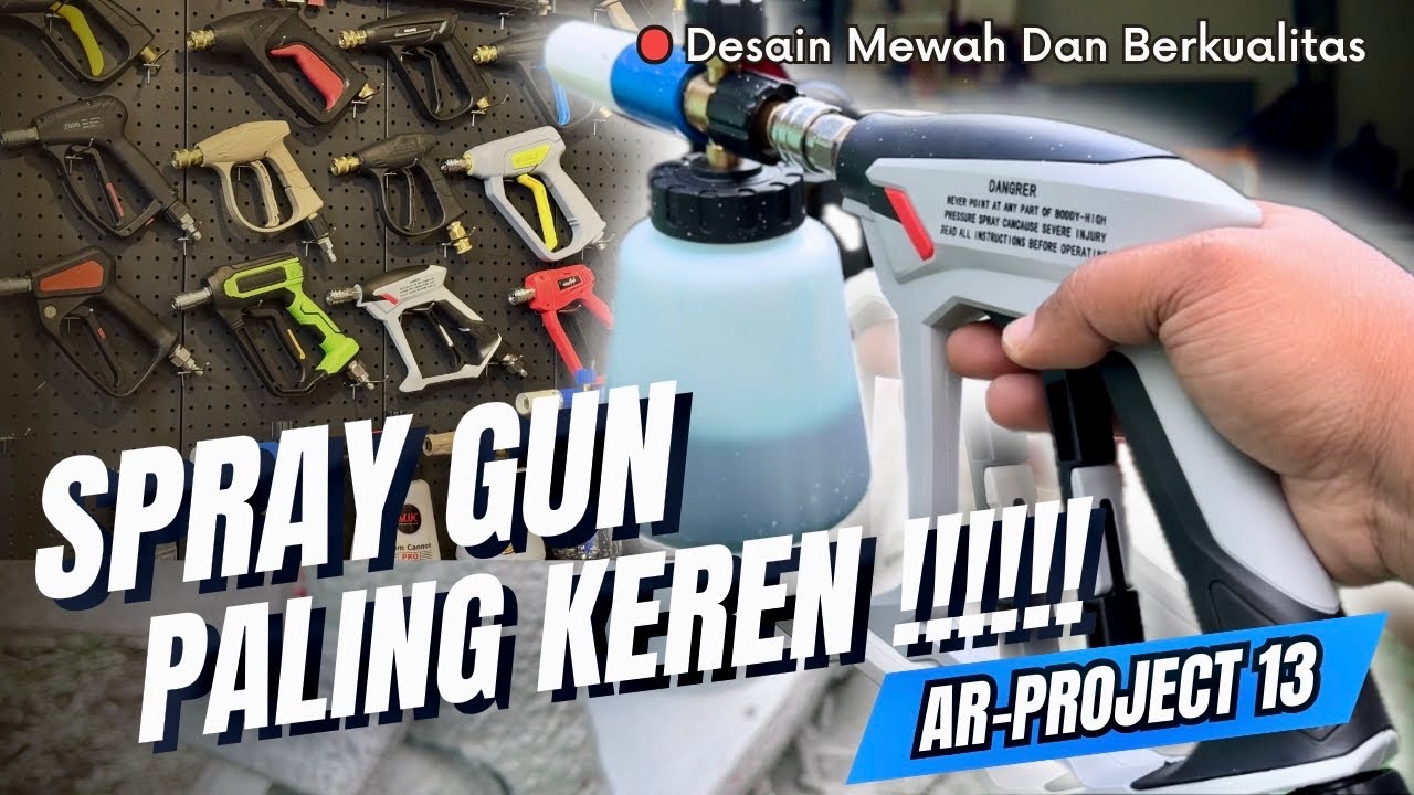 Spray Gun Jet Cleaner Termantab 2025 | Desain Mewah Kualitas Terbaik - AR Project 13