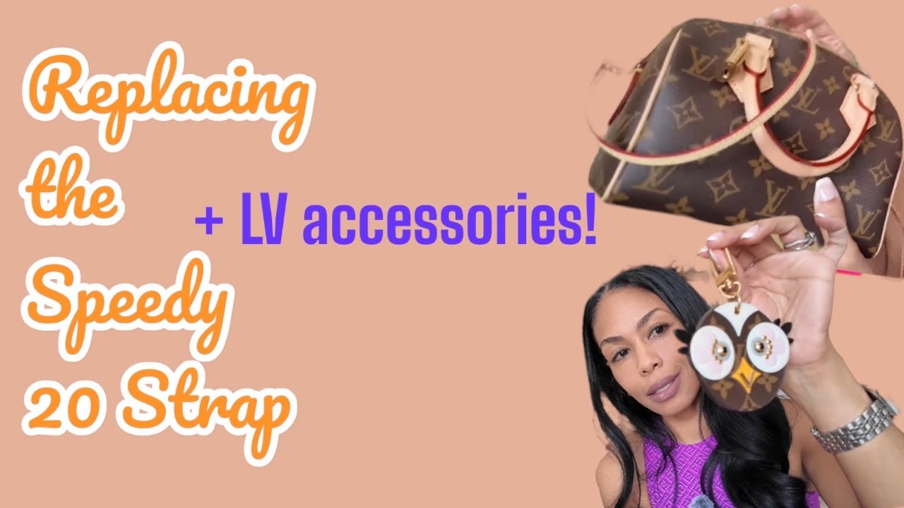 Speedy 20 Replacement Strap&hellip; +  Preloved LV Accessories! 📦 #louisvuitton #dressupyourpurse