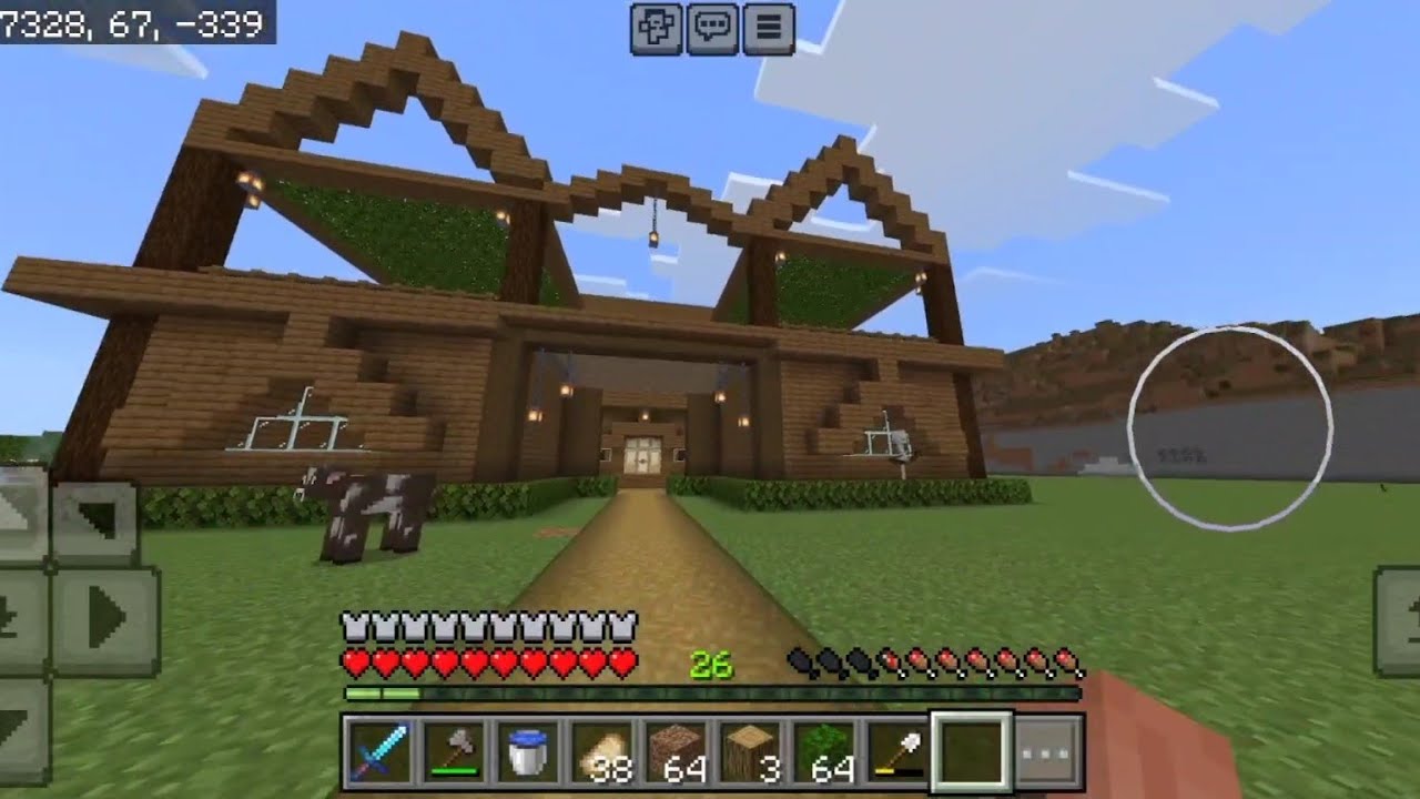 MY NEW HOUSE BUILD COMPLETED IN MINECRAFT
