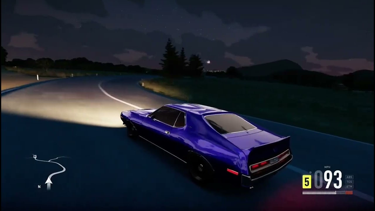 Taking a supercharged AMC Javelin AMX for a spin - Forza Horizon 2