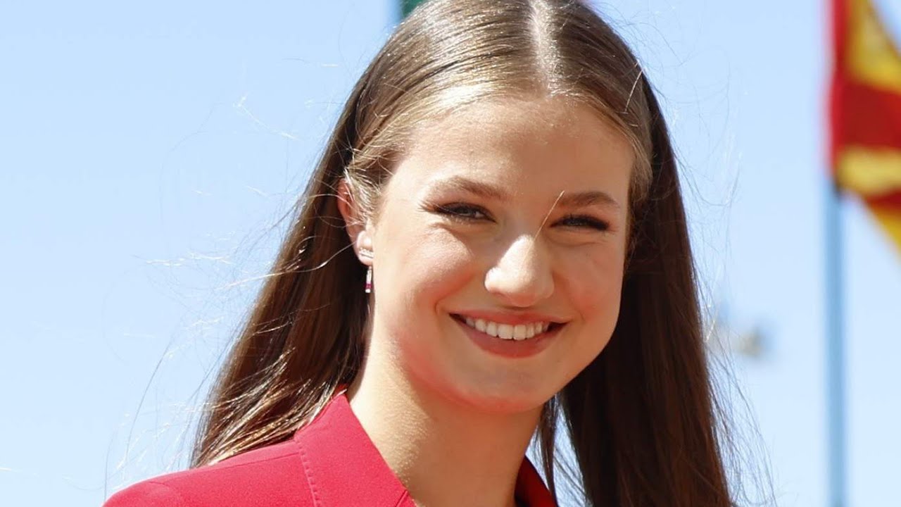 Princess Leonor take possession of olite  castle 
