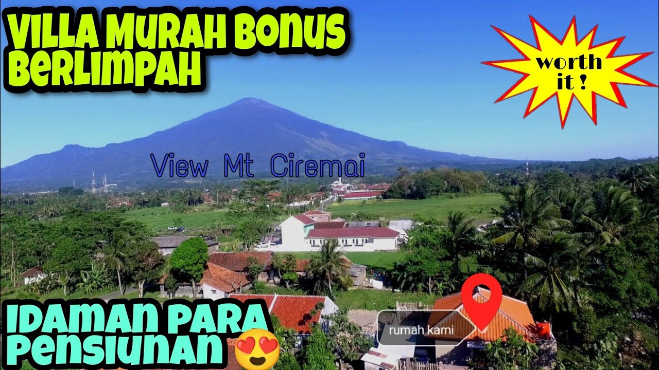 VILLA MURAH DAN LUAS DI WILAYAH SEJUK JAWA BARAT | Villa Cilimus Kuningan