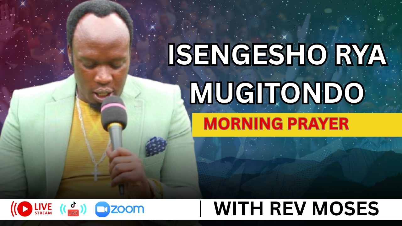 MORNING PRAYER PSALM 136 WITH REV MOSES// ISENGESHO RYA MUGITONDO ZABURI 136 THE WAR OF HOLYSPRIT