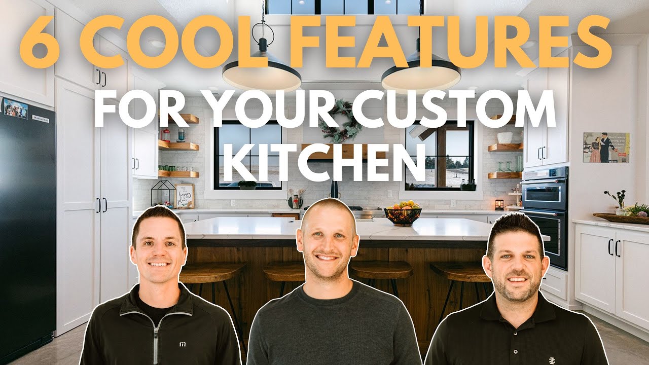 Top 6 Must-Have Kitchen Features in Custom Homes!