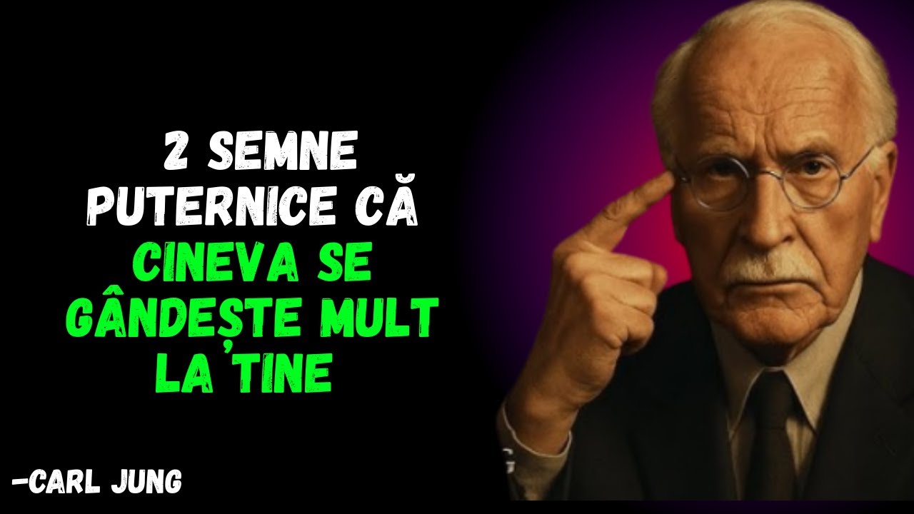 2 Semne Puternice Că Cineva Se Gândește Mult la Tine | Carl Jung