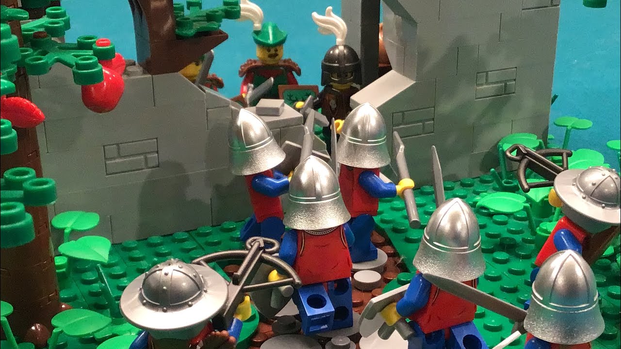 Building a castle for my LEGO forestmen
