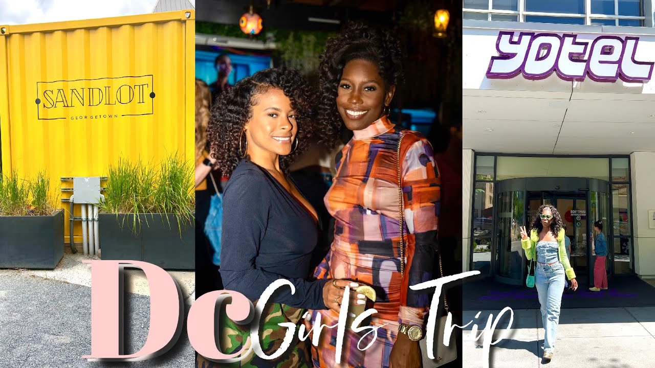 Washing D.C. Vlog | Cinco De Mayo Weekend, Sandlot Day Party, Rose Bar + More #TRAVELVLOG