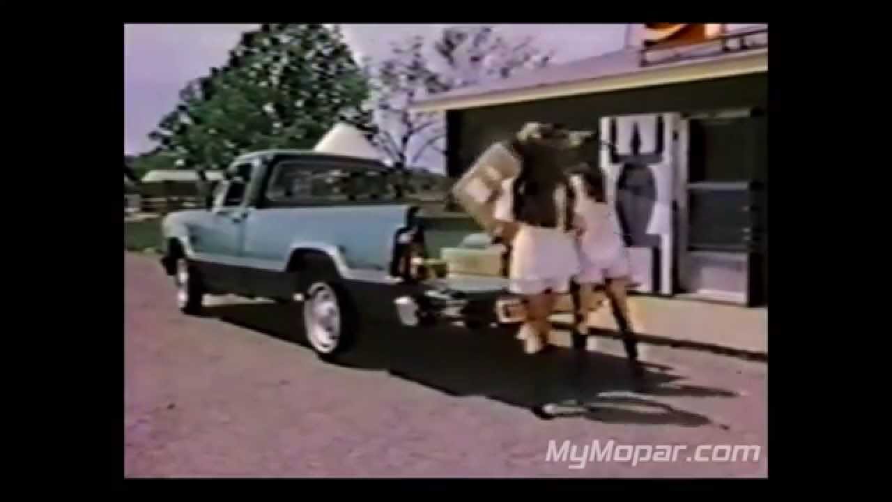 Телевизионная реклама грузовика Dodge Adventurer