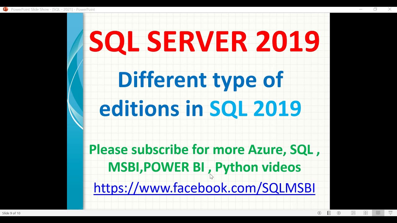 SQL 2019 Tutorials | Sql Server editions | How to choose right edition of SQL Server