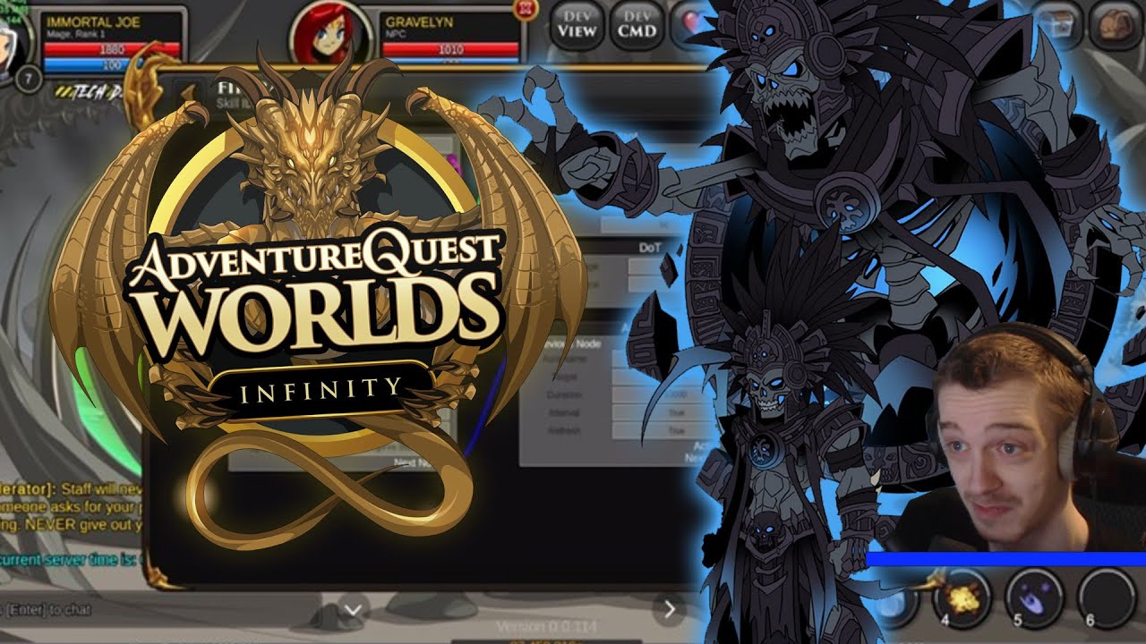 AQW Infinity Story Update! Tons of New DageNulgath Art!