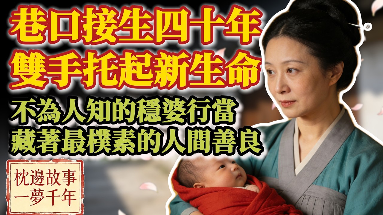古代女子生孩子有多難?全靠這位穩婆在鬼門關救人助眠故事 | 治療失眠 | 枕邊故事 |