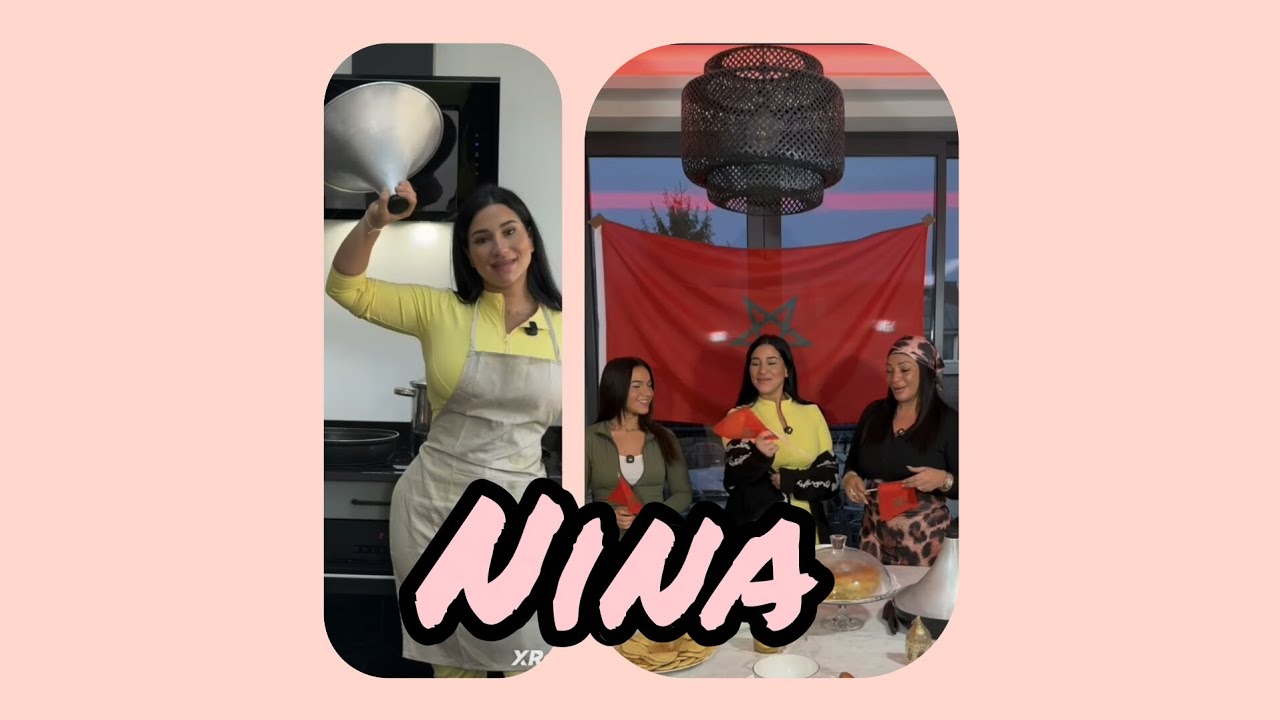 Nina prépare un ftore marocain 🥰🤗😛😋