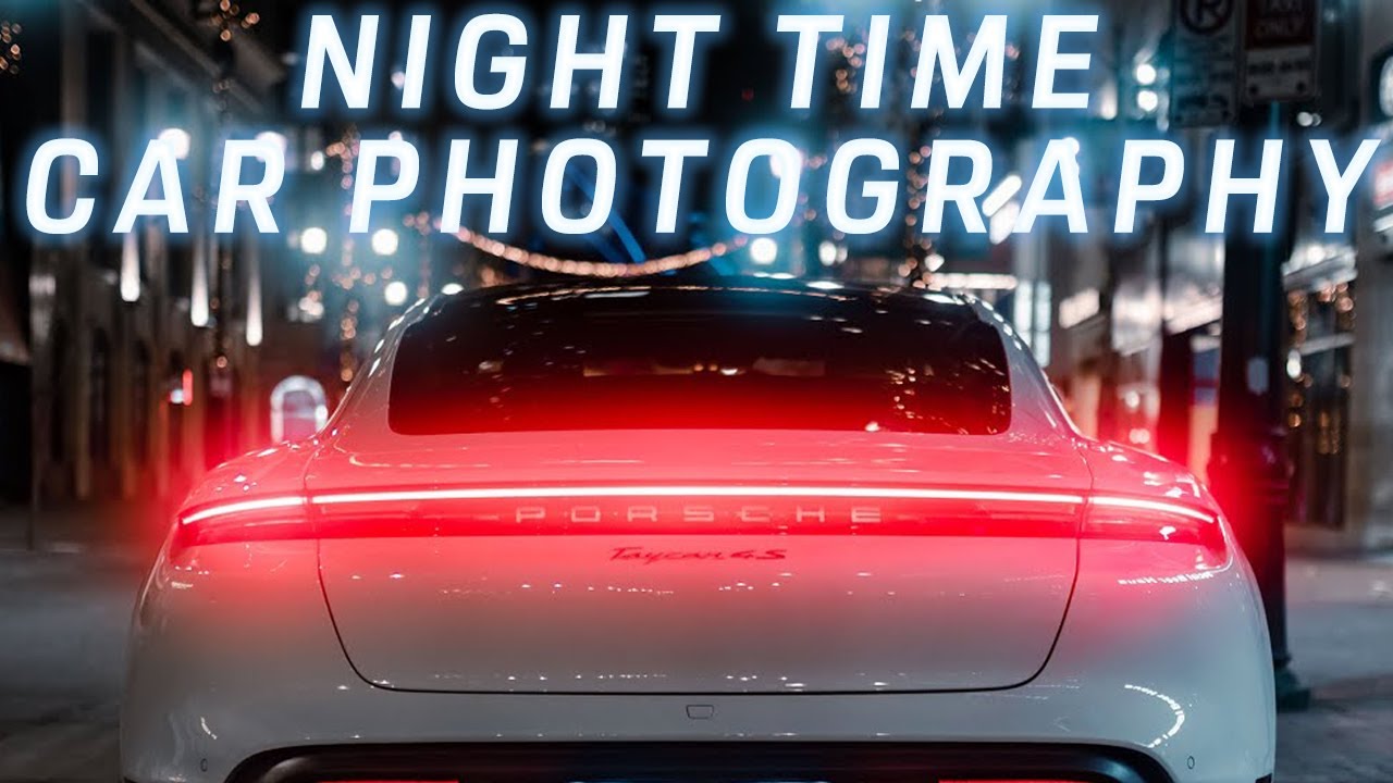 НОЧНАЯ ФОТОГРАФИЯ АВТОМОБИЛЯ — советы, освещение и чего НЕЛЬЗЯ ДЕЛАТЬ!