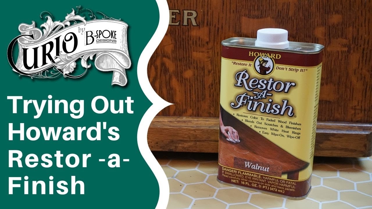 Refinishing a Bentwood Case with Howard's Restor -a- Finish