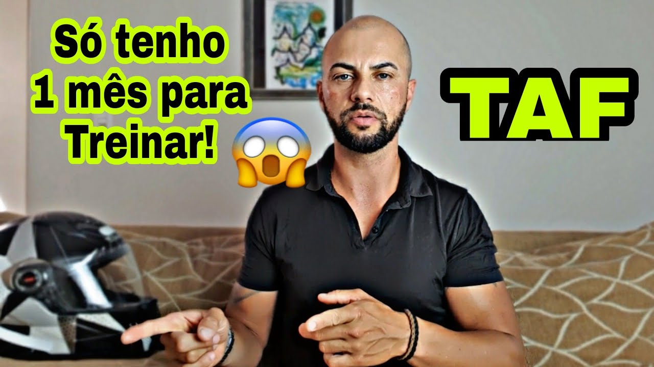 FALTA MENOS DE UM M&Ecirc;S PARA O TAF E N&Atilde;O ESTOU BATENDO OS &Iacute;NDICES!