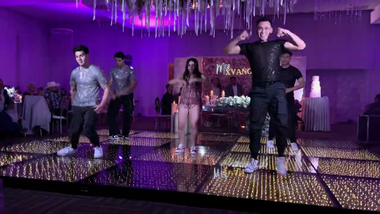 PURAS QUINCEAÑERAS BELLAS NOS CONTRATAN PORQUE TENEMOS LAS MEJORES COREOGRAFÍAS Y CHAMBELANES VIP