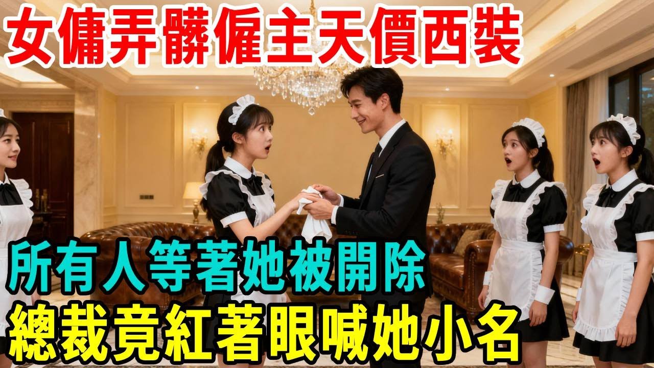 鄉下女傭弄髒僱主天價西裝，所有人等著她被開除，總裁看清後竟紅著眼喊她小名…#掉馬甲#甜寵 #閃婚#情感故事 #霸道總裁 #婚姻#都市愛情 #先婚後愛 #霸道總裁 #灰姑娘#爽文 #婚姻