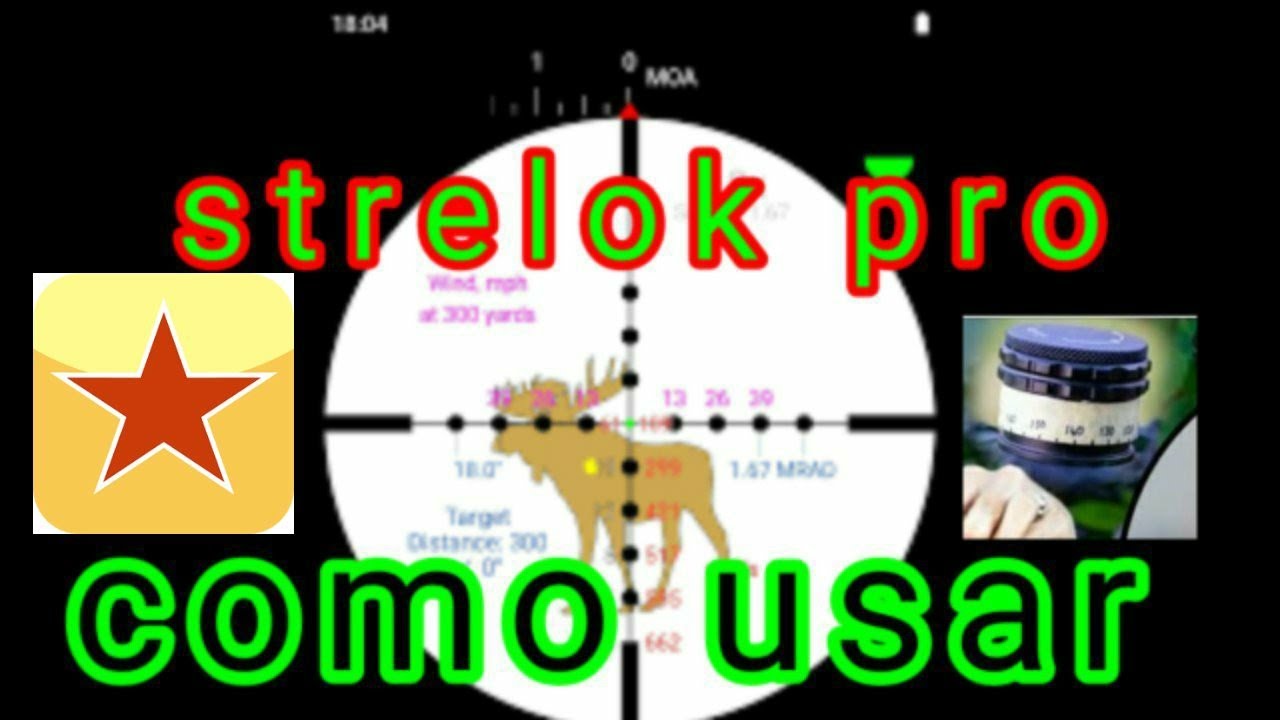 como usar o strelok pro app , balistico ( link na descrição)