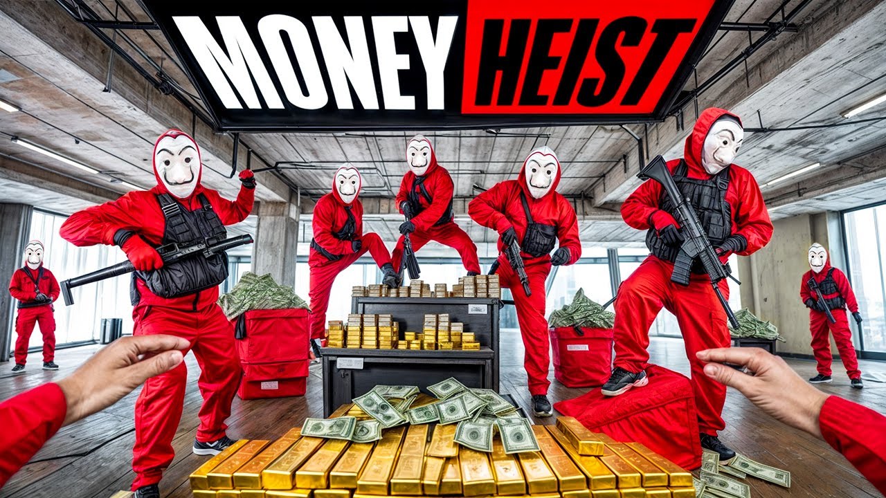 PARKOUR VS MONEY HEIST! 6 | BAD GUYS: NO ESCAPE, POLICE Close All (BELLA CIAO REMIX) | Epic POV