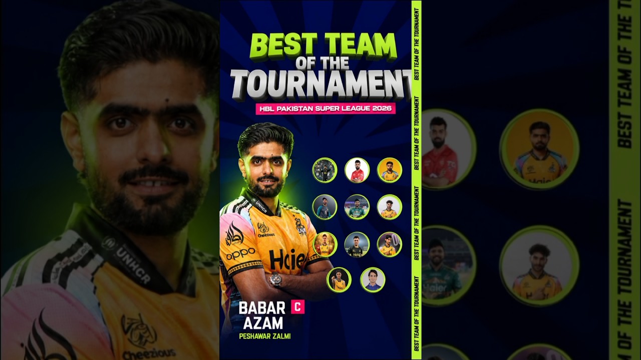 BEST TEAM OF THE TOURNAMENT PSL 11