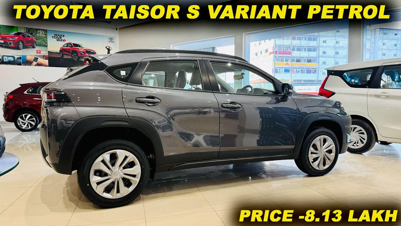 New Toyota Taisor 2026 S Petrol Model-Full Review |On Road Price |