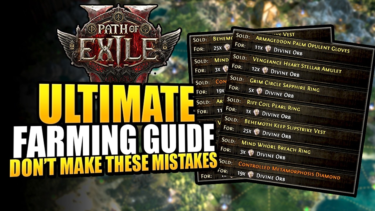 Path of Exile 2 Farming Guide: How To Make 100s of Divines With Any Build