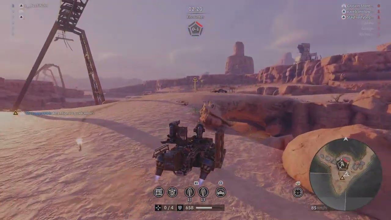 Crossout PvP 6 kills Scorpion