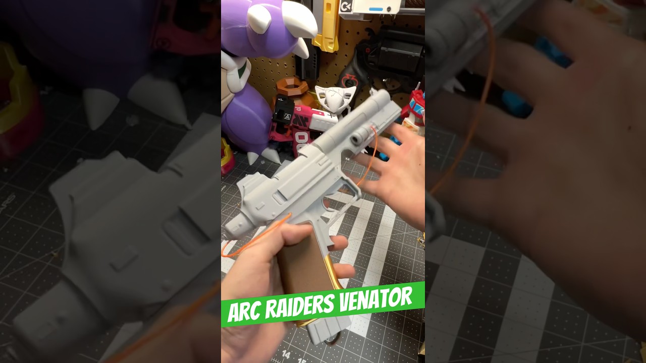 Не обращайте внимания на золото 💀 #3dprinting #3dprinted #arcraiders #arcraidersgame #theburntpeanut