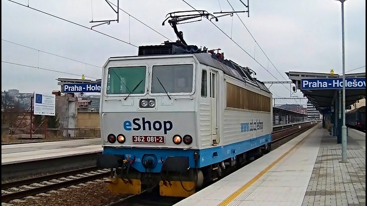 Vlaky Praha-Holešovice, 11.2.2015
