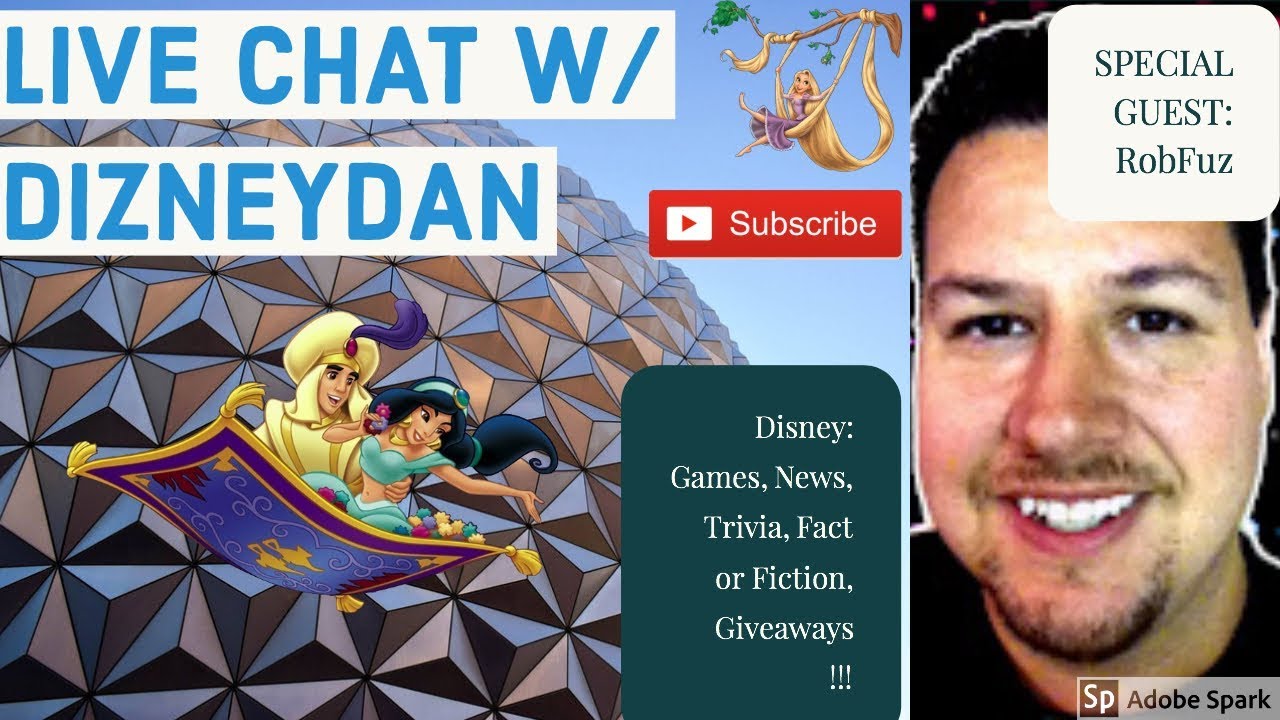 🔴 LIVE CHAT Q&A w/ DIZNEYDAN (Special Guest: RobFuz)