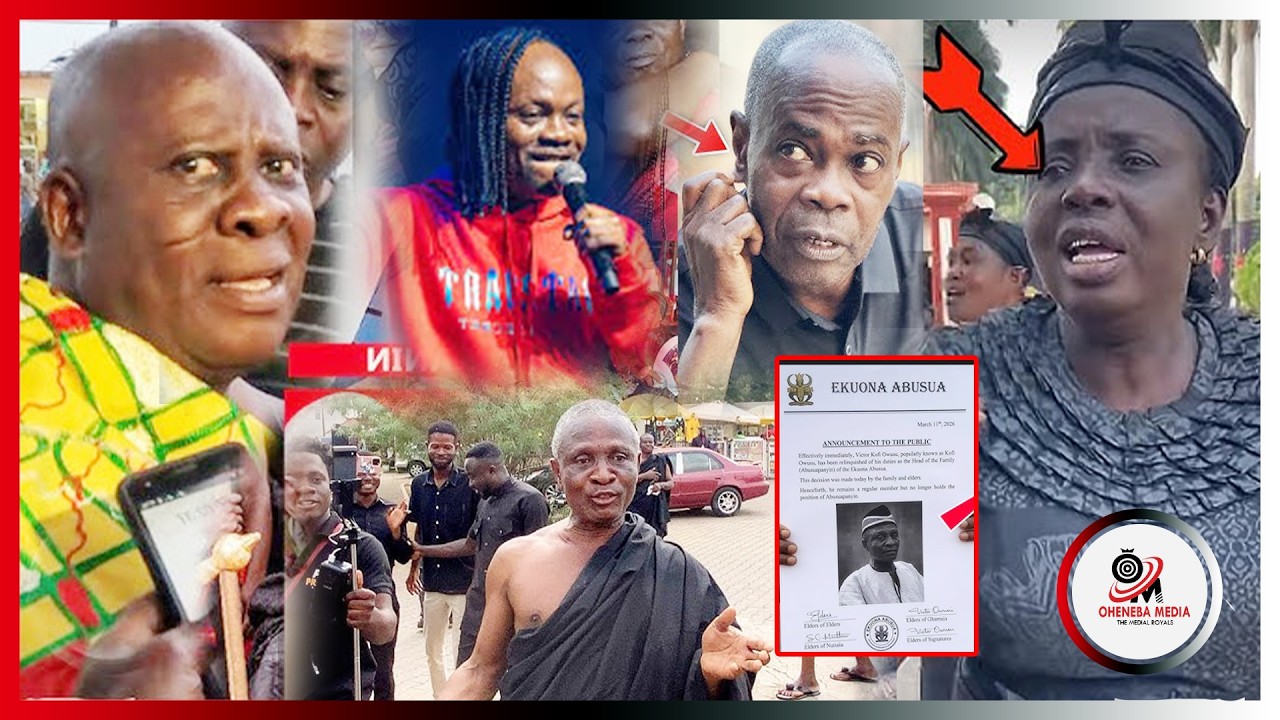 🔥LIVE: Abusuapanin Secretary Addresses Press; Debunks Destoolment Claims