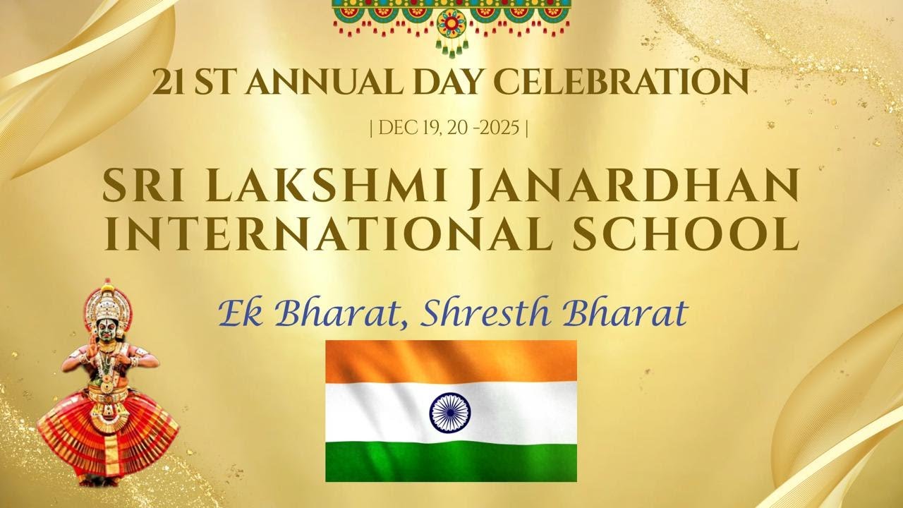 SLJ International School Annual Day -19 Dec 2025 - LIVE