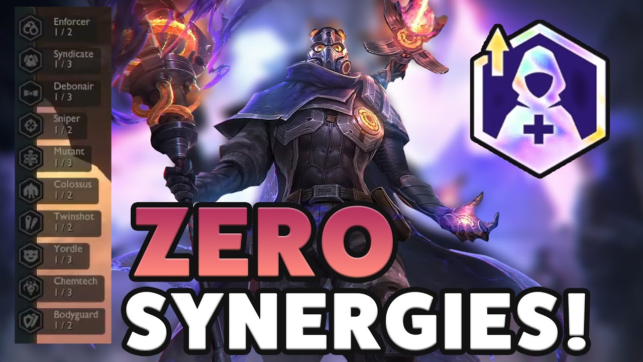 PLAYING ZERO SYNERGIES IN NA REGIONALS! | Teamfight Tactics Patch 12.5C
