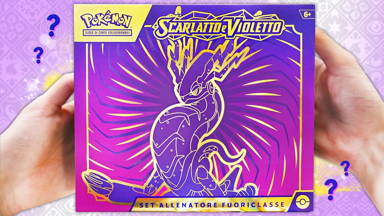 APRO IL SET ALLENATORE FUORICLASSE DI MIRAIDON! - Pokemon Scarlatto e Violetto Elite Trainer Box