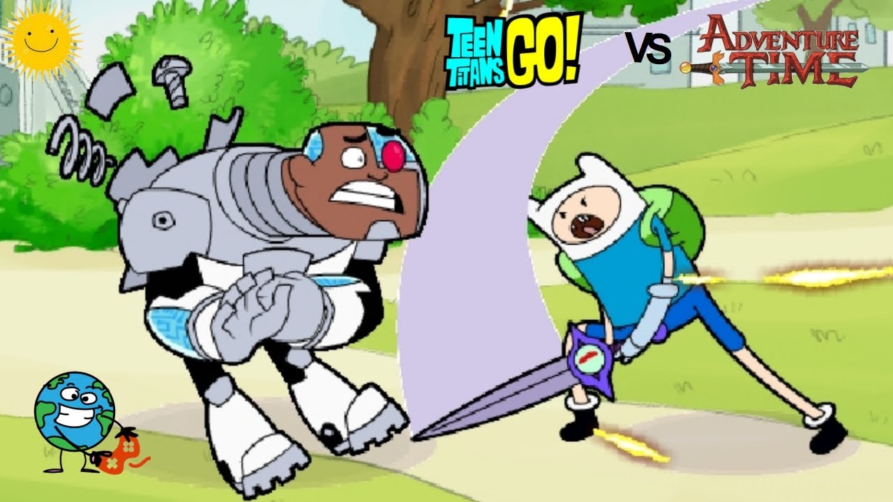 Teen Titans Go vs The Adventure Time | Jump Jousts Jam | HOW TO PLAY (CN)