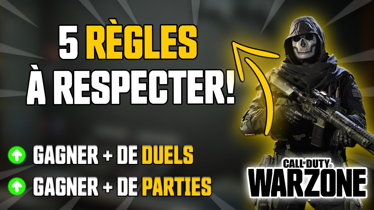 Comment devenir MEILLEUR à WARZONE: Les 5 règles à respecter | Les 5 meilleures astuces [+ DE TOP1]