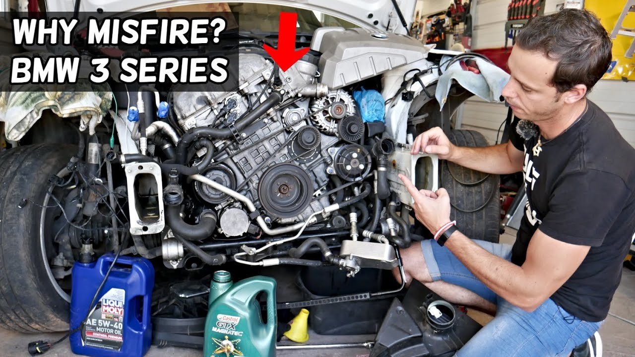 WHY BMW MISFIRES | ENGINE MISFIRE BMW 3 SERIES E90 E91 E92 E93 325i 328i 330i 335i 323i 320i 318i